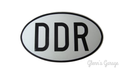 DDR Kunststoffschild Hoheitszeichen – Originalteil für Trabant, Wartburg, Barkas, Restaurierung